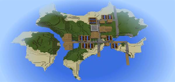 1427837471: Village Island With Blacksmith