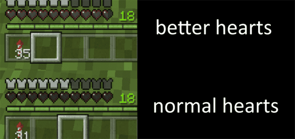 Download Better Wither Hearts Resource Pack - Minecraft PE Texture Packs