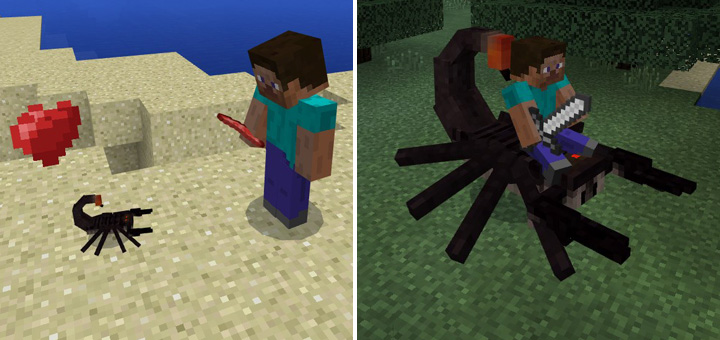 Download Scorpions Add-on - Minecraft PE Addons