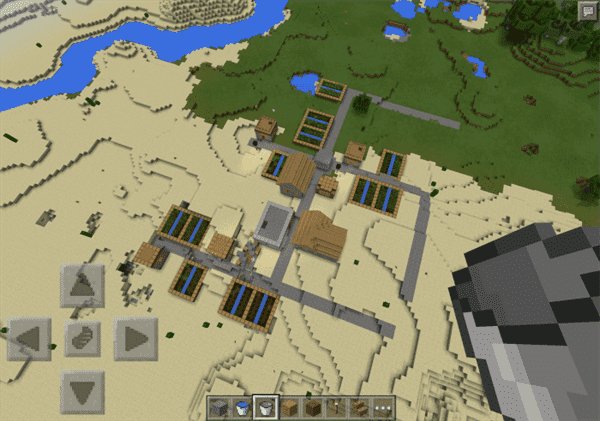 1425549863: Normal Village in Desert