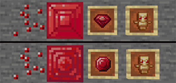 RubiesBE (also with Minecraft Earth Ruby Textures!) (Texture Pack)