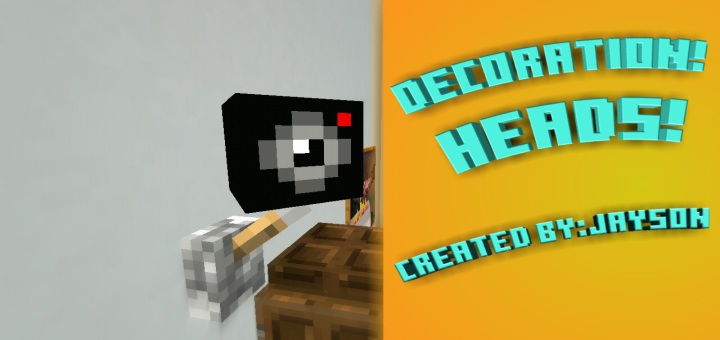 Download Decoration Heads! - Minecraft PE Texture Packs