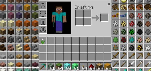 Infinite Items (in Survival Mode) Addon