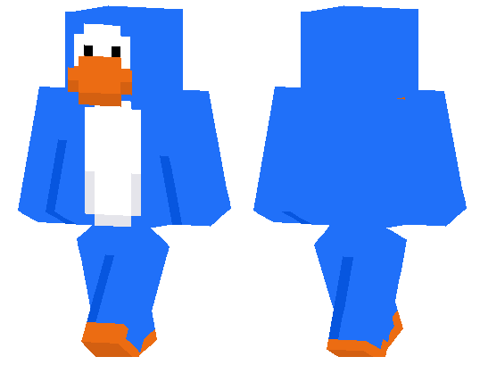 Blue Club Penguin