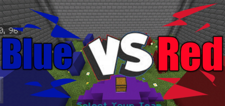 Download Blue Vs Red | Team Battle Game - Minecraft PE Maps