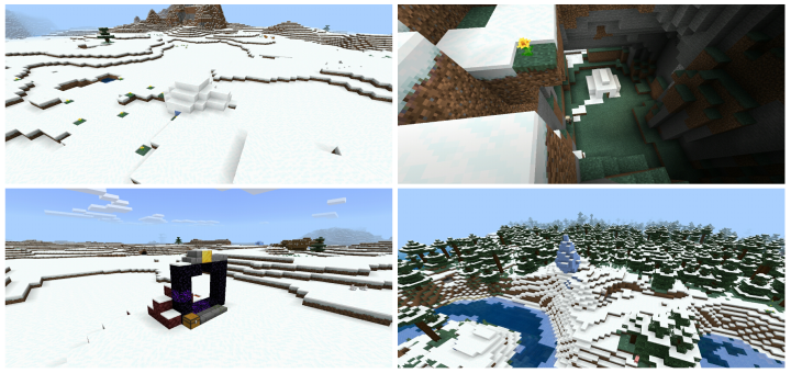 Massive Tundra Seed in Minecraft (Seed)