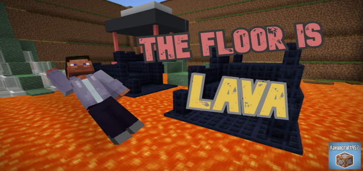 Download The Floor is LAVA (NEW!) - Minecraft PE Maps