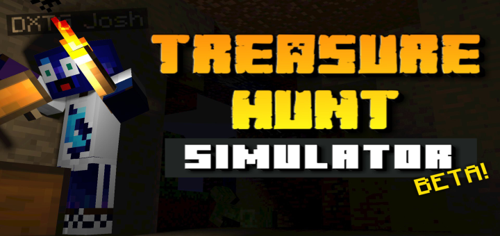 Download Treasure Hunt Simulator BETA (Added .mcworld file) - Minecraft PE Maps