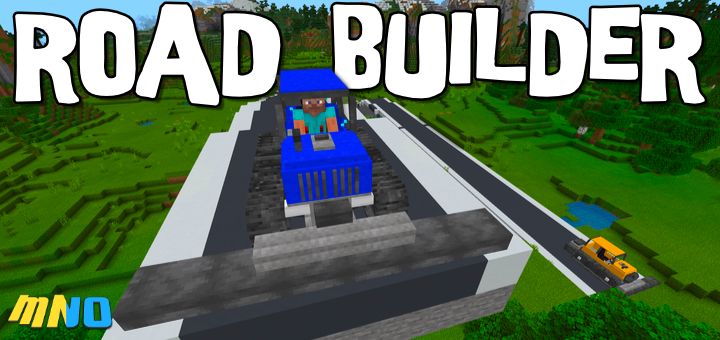 Download Road Builder Add-On - Minecraft PE Addons