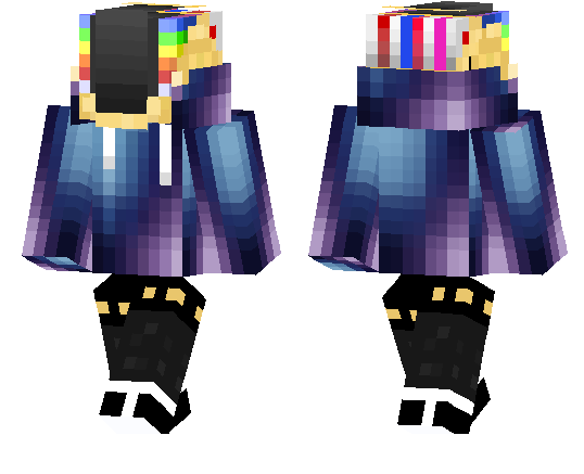 Daft Punk in a Galaxy Hoodie