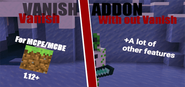 Download REAL WORKING Vanish Addon! (1.12+) (Big Update) - Minecraft PE Addons