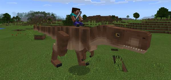Download T-Rex Addon - Minecraft PE Addons