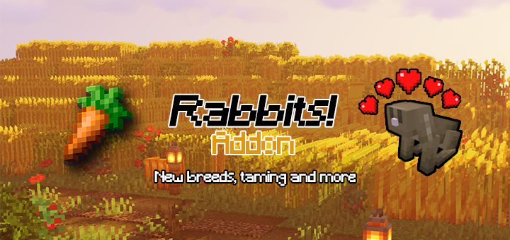 Download Rabbits! Addon - Minecraft PE Addons