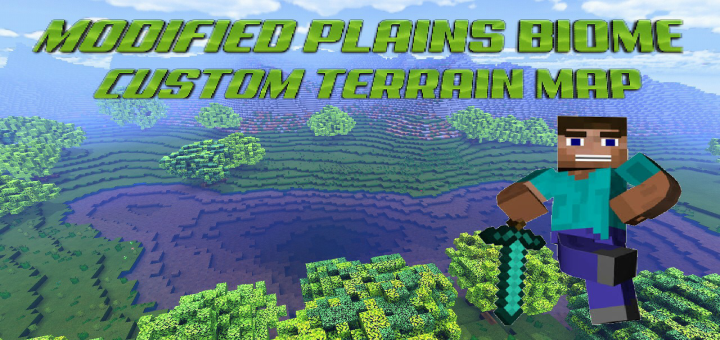 Download Custom Terrain World 2000 x 2000 - Minecraft PE Maps