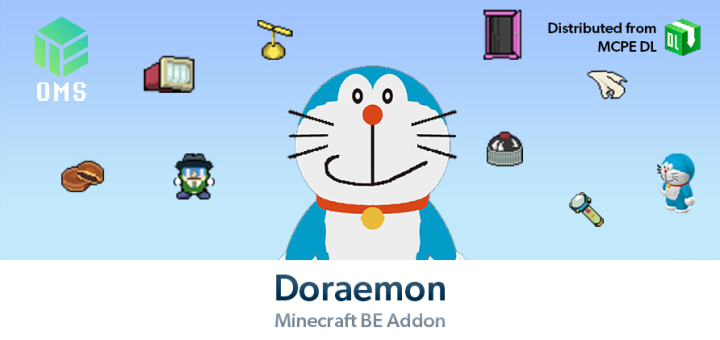 Download The “Doraemon” Addon - Minecraft PE Addons