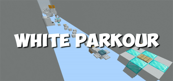 Download White Parkour - Minecraft PE Maps