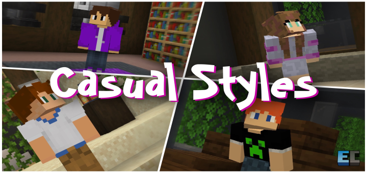 Download Casual Styles Skin Pack - Minecraft Skin Packs