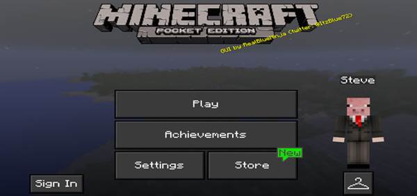 Download Night Mode GUI Texture Pack - Minecraft PE Texture Packs