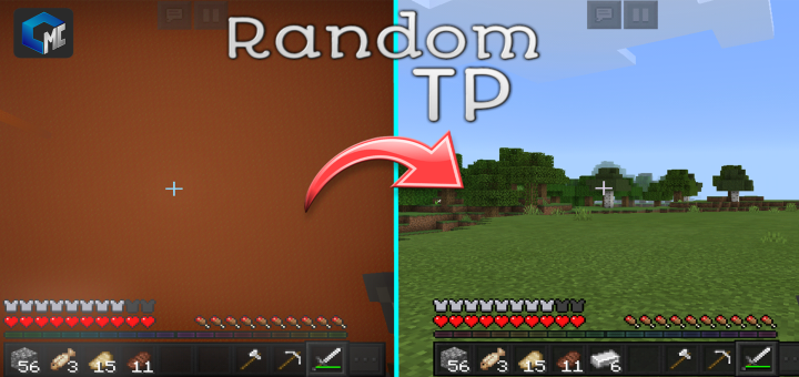Random TP Bedrock (Map/Survival)