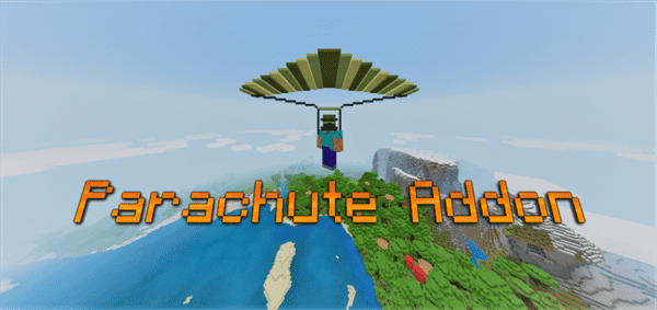 Download Parachute Addon - Minecraft PE Addons