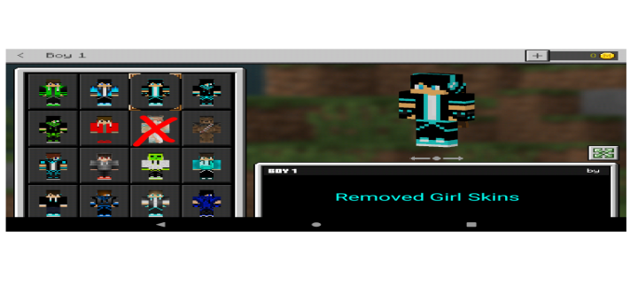 Boys Skin Pack