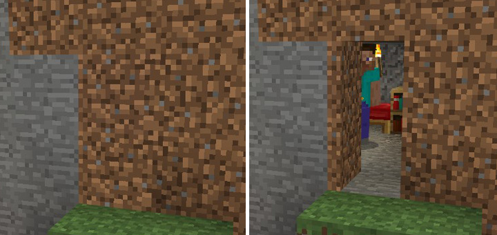 Camouflage Doors Resource Pack