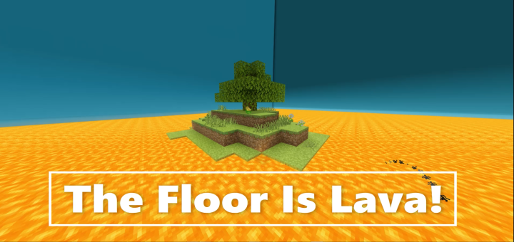 Download The Floor Is Lava V1 (Parkour) - Minecraft PE Maps
