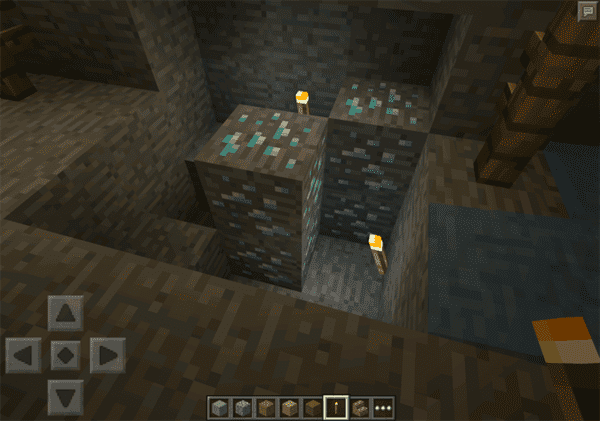 1430515808: Mineshaft & Diamonds Under Spawn