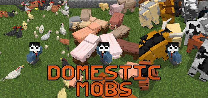 Domestic Mobs Add-on (1.14)