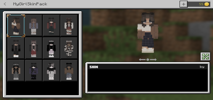 Download MyGirlSkinPack - Minecraft Skin Packs
