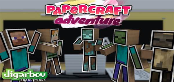 Basic Papercraft Adventure Skin Pack