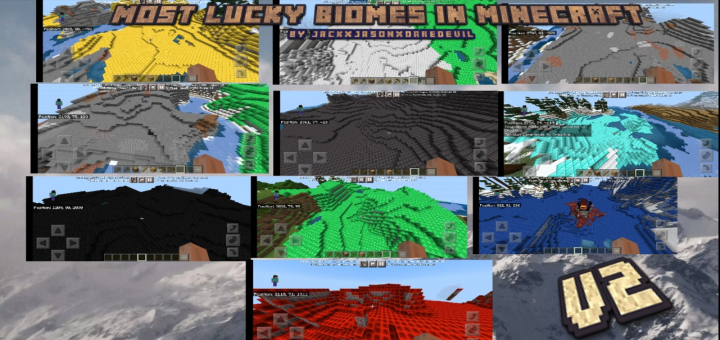 Download Most Lucky Biomes in Minecraft Addon v2 (Added 3 Biomes) - Minecraft PE Addons