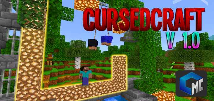 Download CursedCraft (Map/Survival) - Minecraft PE Maps