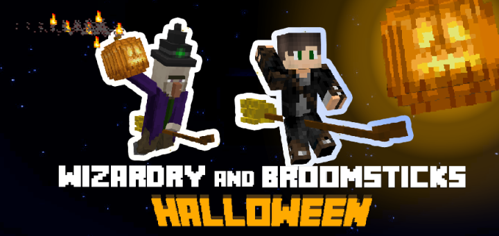 Download Wizardry Add-On | Halloween Special (Bug-Fixes) - Minecraft PE Addons