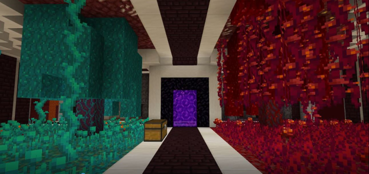 TheBMG Playz’s Nether Hub Creation
