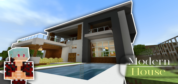 Download Modern House - Minecraft PE Maps