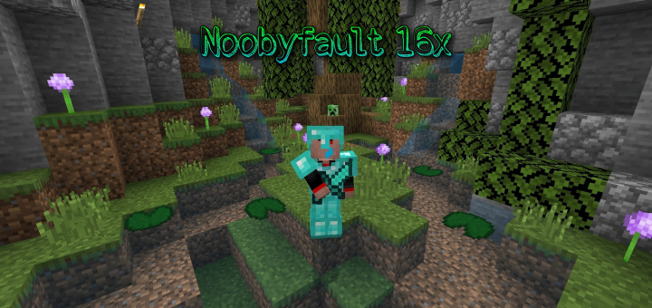Download Noobyfault 16x (Fps Boost) (No Particles) - Minecraft PE Texture Packs