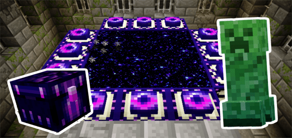 DrewsPack – End Portal Redesign w/ Blinking Eyes!