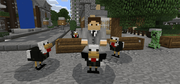 Chicken Bodyguard Addon
