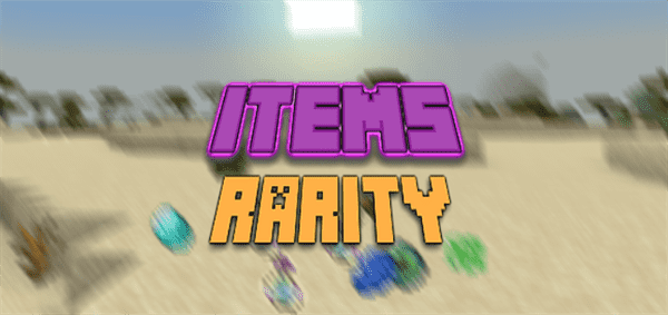 Download Items Rarity Mod - Minecraft PE Addons