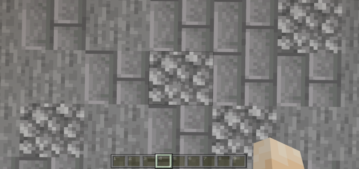 Download Invisible Tooltip Backround and Numbered Hotbar (Updated) - Minecraft PE Texture Packs