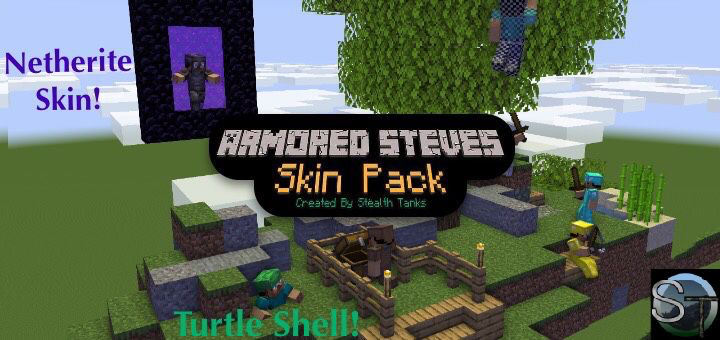 Armored Steves – Skin Pack