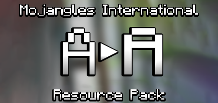 Download Mojangles International Fontpack - Minecraft PE Texture Packs