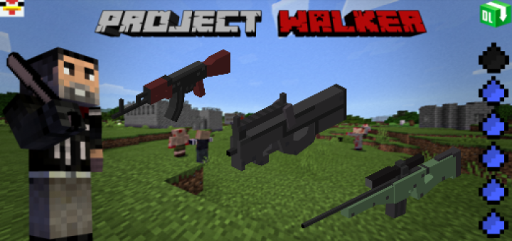 Download Project Walker - Minecraft PE Addons