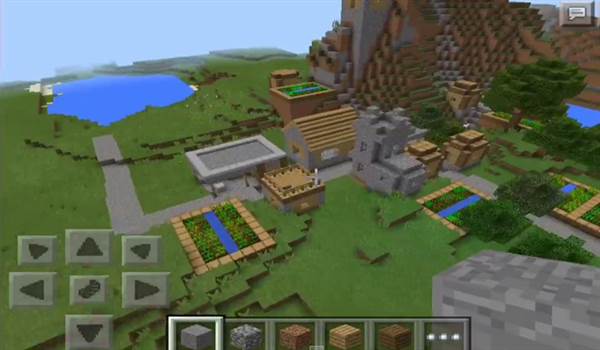 bruh: Village at Spawn (Awesome Chest!)