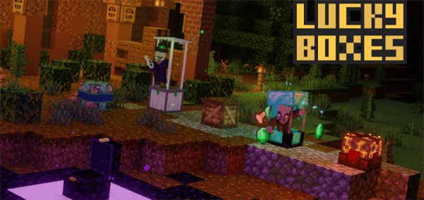 Download Lucky Boxes Add-on (1.12+) - Minecraft PE Addons