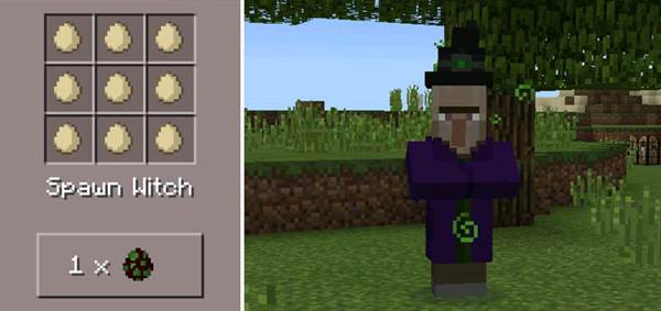 Craftable Spawn Eggs Mod