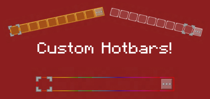 Custom Hotbar!