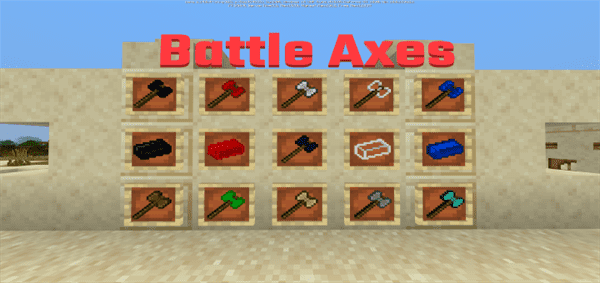 Battle Axes Addon