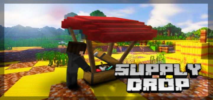 Download Supply Drop V0.2 BETA - Minecraft PE Addons